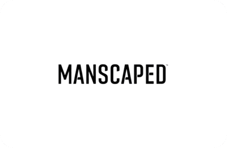 Simple Manscaped brand logo image