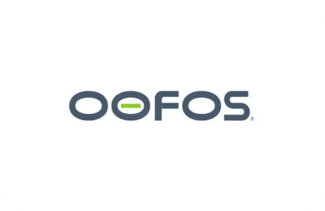 Minimalist OOFOS logo design